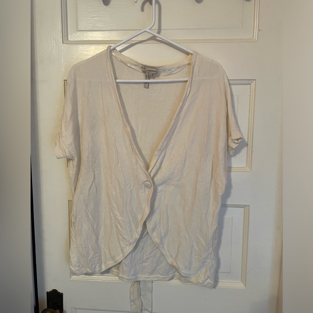 BCBG Generation cream cardigan - medium